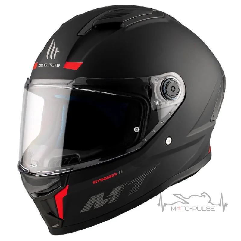 Мотошлем MT Stinger 2  Matt Black (S)