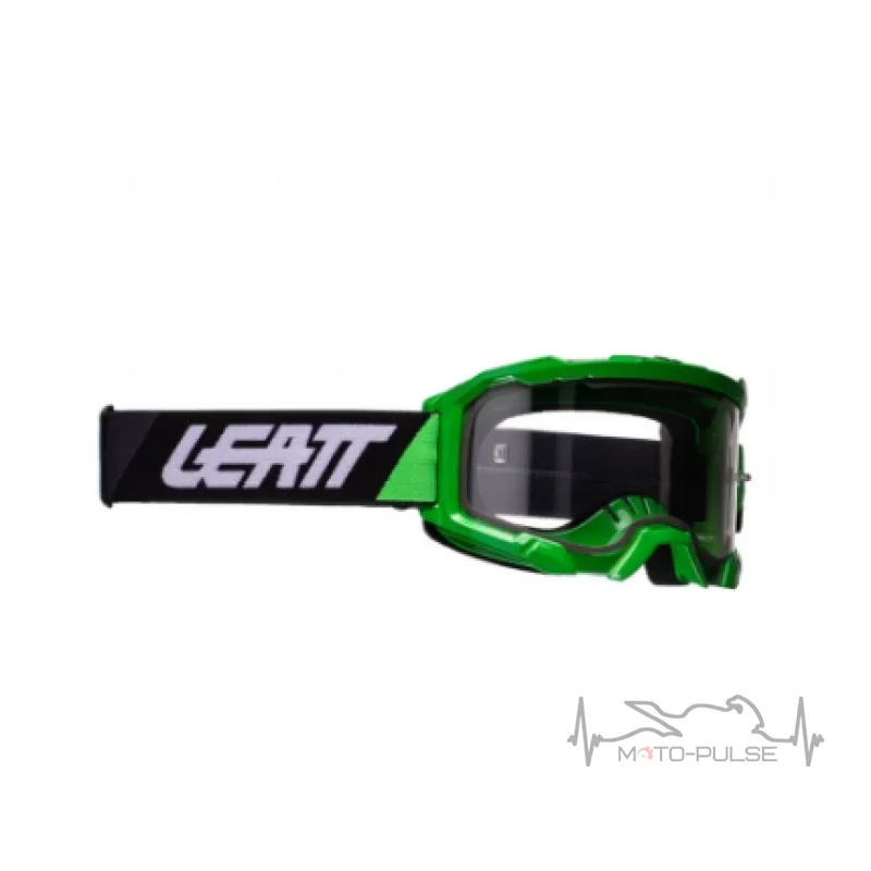 Очки кроссовые LEATT Goggle Velocity 4.5 - Clear [Neon Lime]