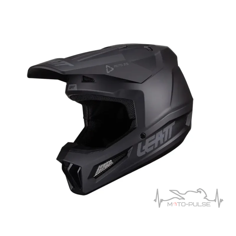 Мотошлем LEATT Helmet Moto 2.5 [Stealth] M