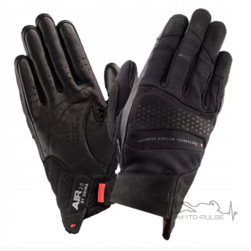 Мотоперчатки Shima AIR 2.0 MEN BLK XXXL