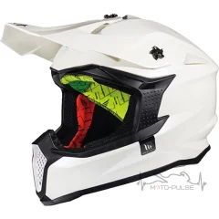 Мотошлем Кросc/Эндуро Falcon Solid White (L)