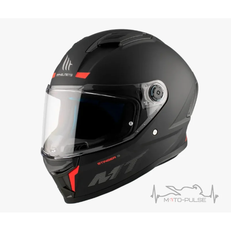 Мотошлем MT Stinger 2 Matt Black (XL)