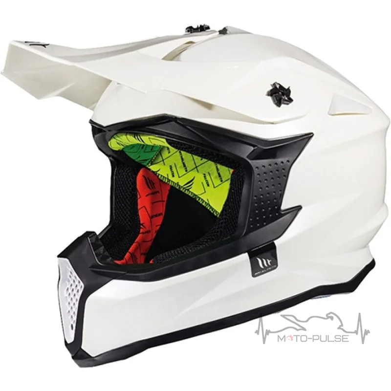 Мотошлем Крос/Ендуро Falcon Solid White (XL)