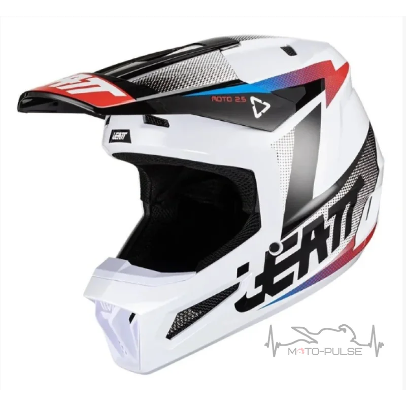 Мотошлем LEATT Helmet Moto 2.5 [White] XL