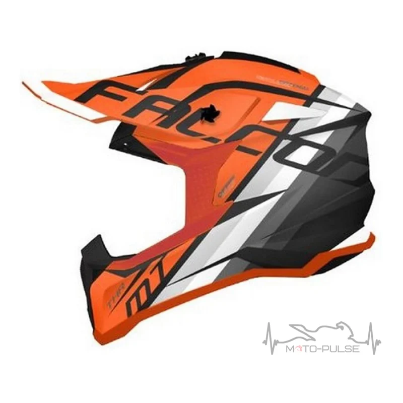 Мотошлем MT Falcon TRH B4 Orange/Black L