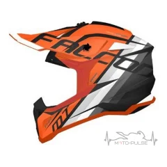 Мотошлем MT Falcon TRH B4 Orange/Black L