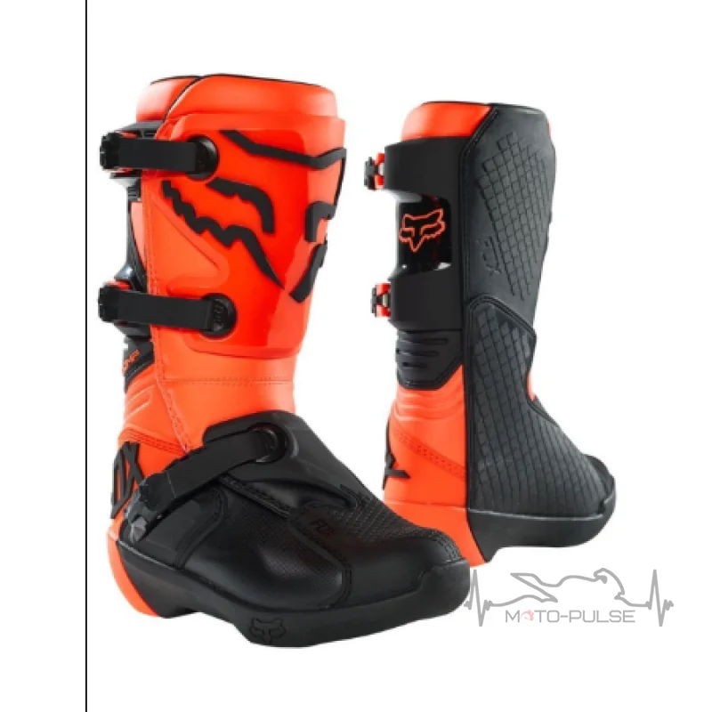 Мотоботы детские FOX Comp Youth Boot (orange) (2)
