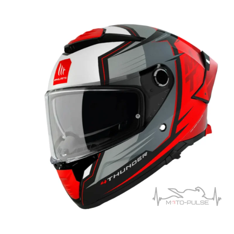 Мотошлем MT Thunder 4 SV PENTAL B5 ROJO Grey/Red (L)
