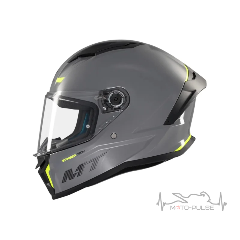 Мотошлем MT Stinger 2 Grey Gloss L