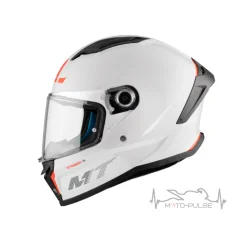 Мотошлем MT Stinger 2 White Gloss M