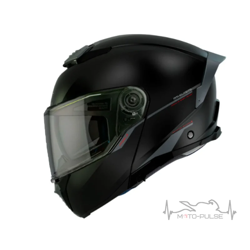 Мотошлем MT Atom 2 SV Solid Black Matt XL