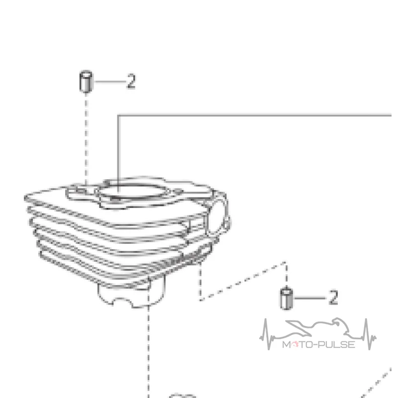 ЦПГ Bajaj Boxer 125 4 - передачи 36JV0008
