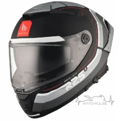 Мотошлем MT Thunder 4 R25 B2 Black/Grey XL