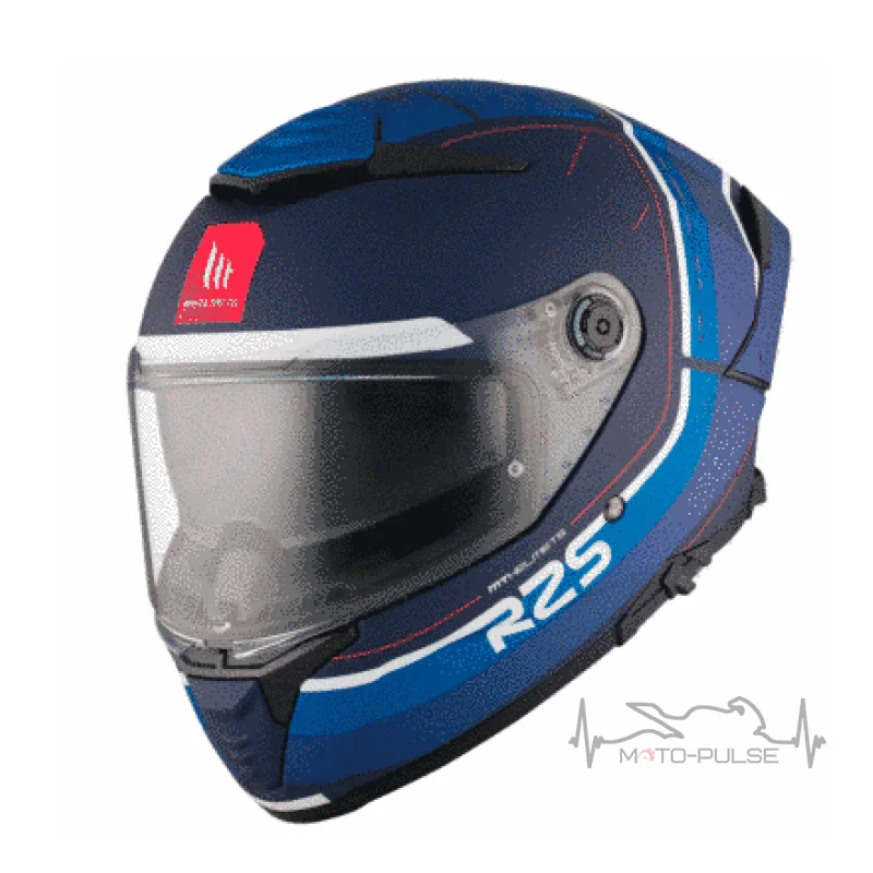 Мотошлем MT Thunder 4 R25 С7 Black/Blue L