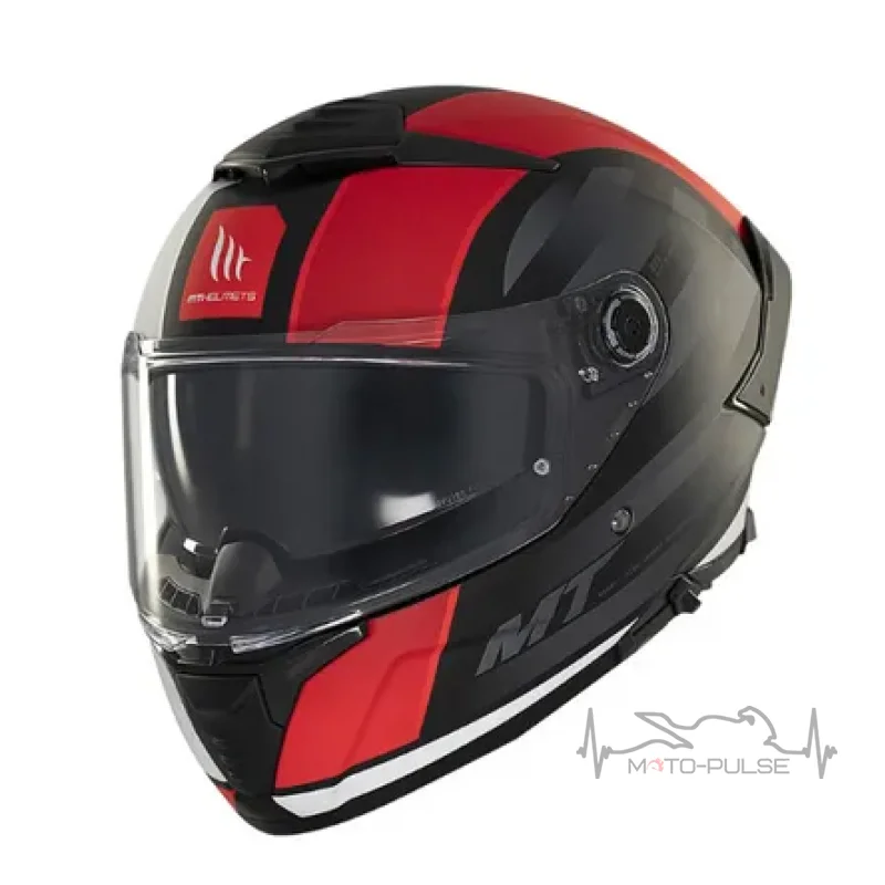 Мотошлем MT Thunder 4 Treads B5 Black/Red M
