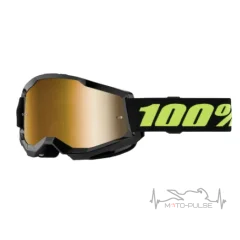 Очки 100% STRATA 2 Goggle Solar Eclipse - Mirror Gold Lens