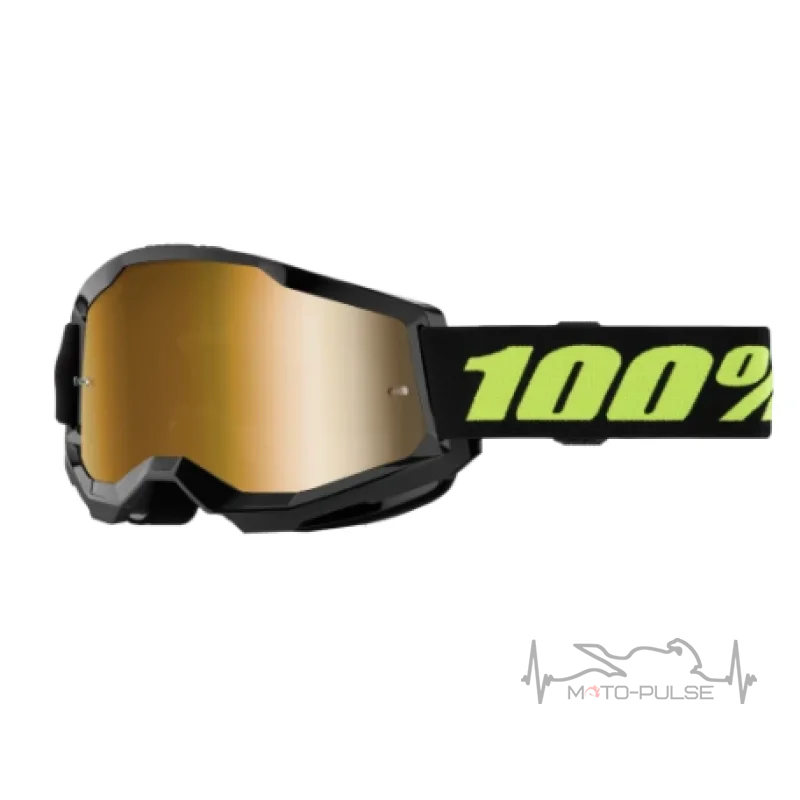 Очки 100% STRATA 2 Goggle Solar Eclipse - Mirror Gold Lens
