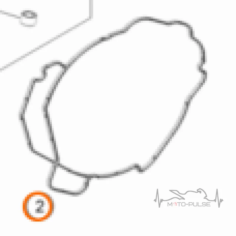 Прокладка кришки зчеплення KTM 790 890 63530025100