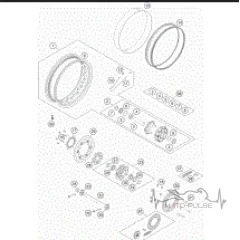 Замок приводной цепи 525 Sdzz 60410066000