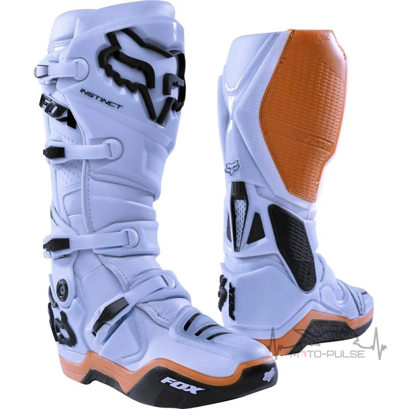 Мотоботы Fox Instinct Boot (LT GRY) M9