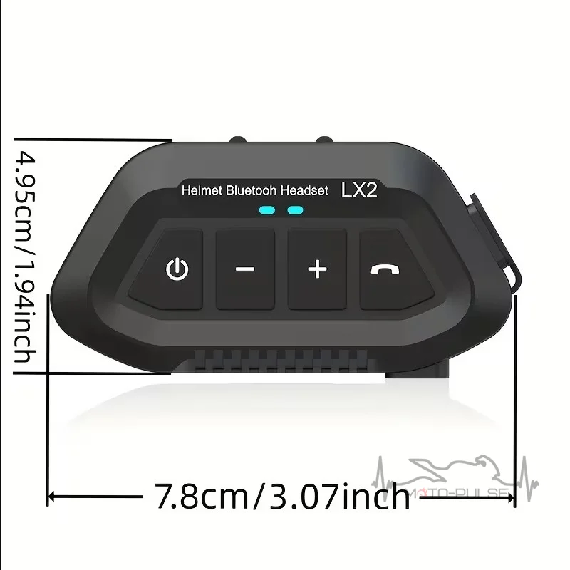 Мотогарнитура шлема LX2 BT 5.3