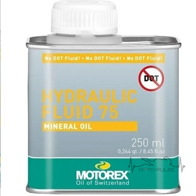 Жидкость тормозов и сцепления Motorex Hydraulic Fluid 75 (250мл)