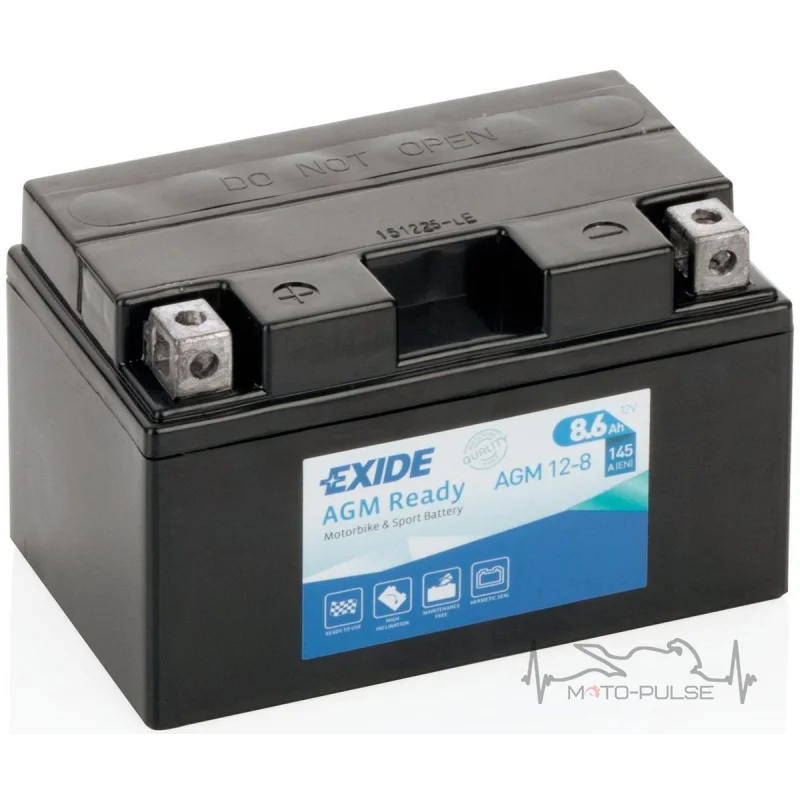 АКБ 8.6А EXIDE SLA12-8 = AGM12-8 150*87*93
