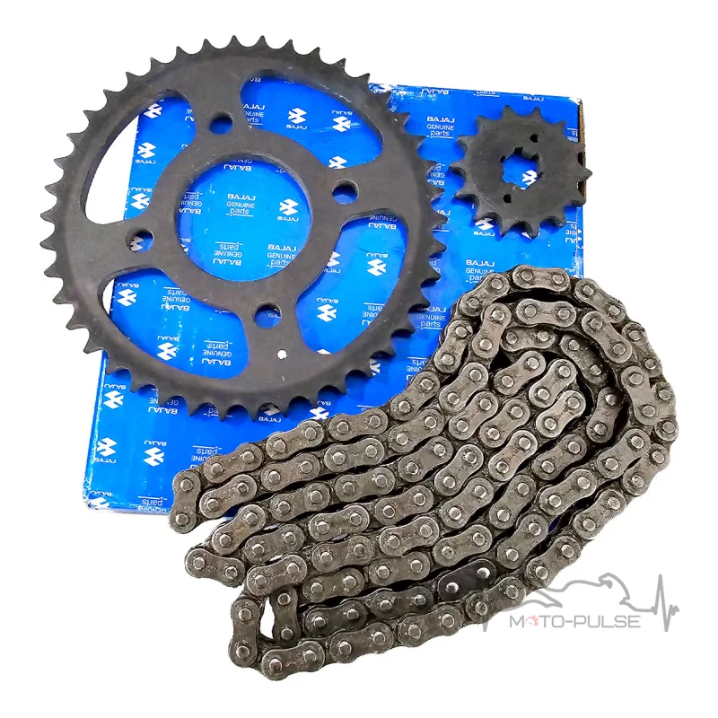Комплект цепь + звезды Bajaj V15 36JH0006