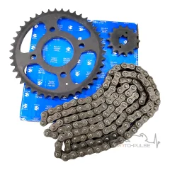Комплект цепь + звезды Bajaj V15 36JH0006
