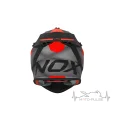 Мотошлем NOX N633 Fusion Matte black/red (XL)