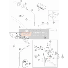 Ремкомплект машинки сцепления 9,0 мм Husqvarna FC/TE 25002032000