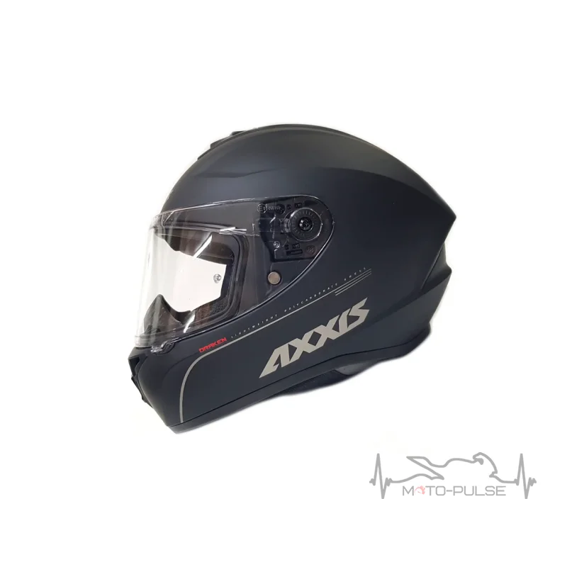 Мотошлем AXXIS DRAKEN S V.2 Solid Matt Black XXL