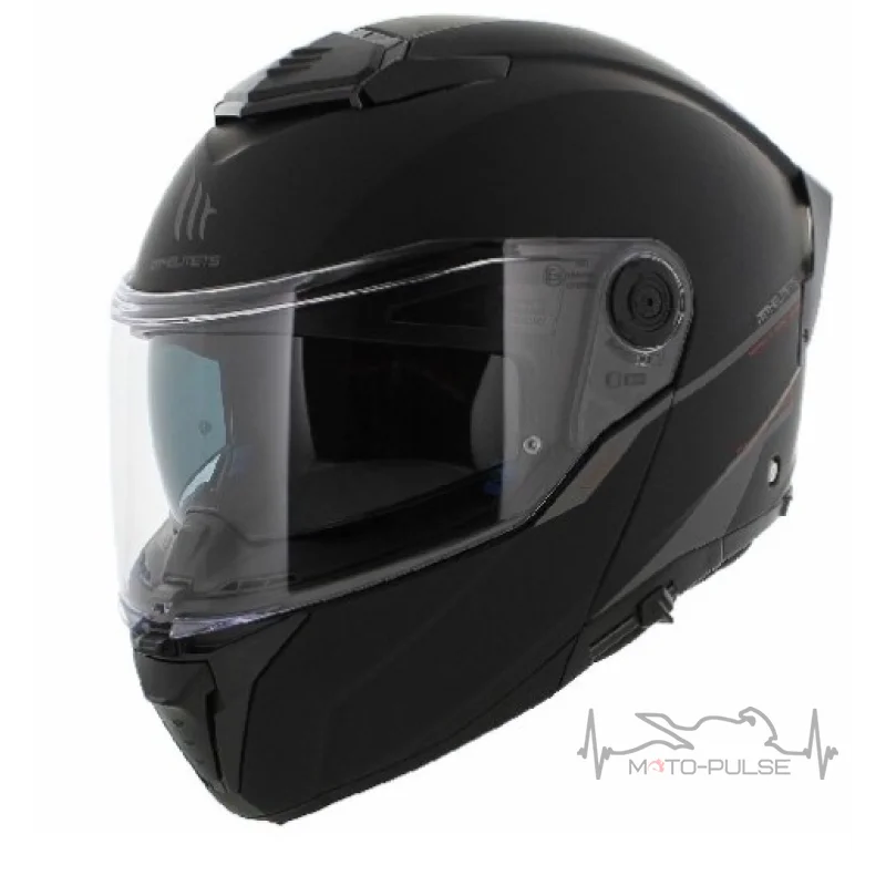 Мотошлем MT Atom 2 SV Solid Black Matt (S)