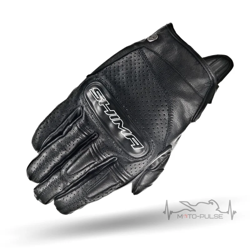 Мотоперчатки кожаные Shima Caliber Black (XXL)