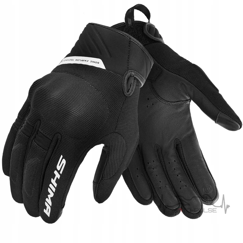 Мотоперчатки SHIMA SONIC Black/White (L)
