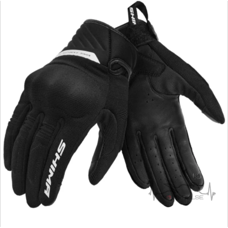 Мотоперчатки SHIMA SONIC Black/White (XL)