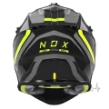 Мотошлем NOX N633 Airshock желтый (XL)
