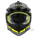 Мотошлем NOX N633 Airshock желтый (XL)