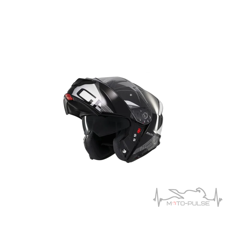 Мотошлем MT Genesis SV Atempo B2 черный/серый/белый (L)