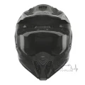 Мотошлем NOX N634 Gradiant матовый черный/серый (S)