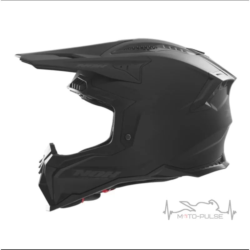Мотошлем NOX N634 матовый черный (L)