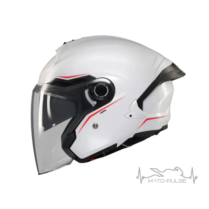 Мотошлем MT Cosmo SV Solid Gloss White L