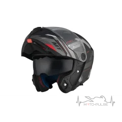 Мотошлем MT Atom 2 SV BAST D5 матовый черный/серый/белый (M)