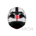 Мотошлем MT Braker SV Charm A1 матовый черный/белый (XL)