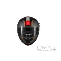 Мотошлем MT Braker SV Charm B4 матовый черный/оранжевый (L)