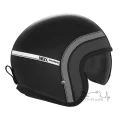 Мотошлем NOX Jet Heritage матовый черный/серый (XL)