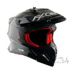 Мотошлем AXOR X-CROSS SC (Черно-красный) L