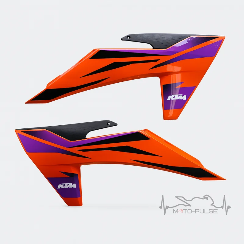 Комплект боковых обтекателей с наклейками KTM EXC 2024 A46008054000EBC
