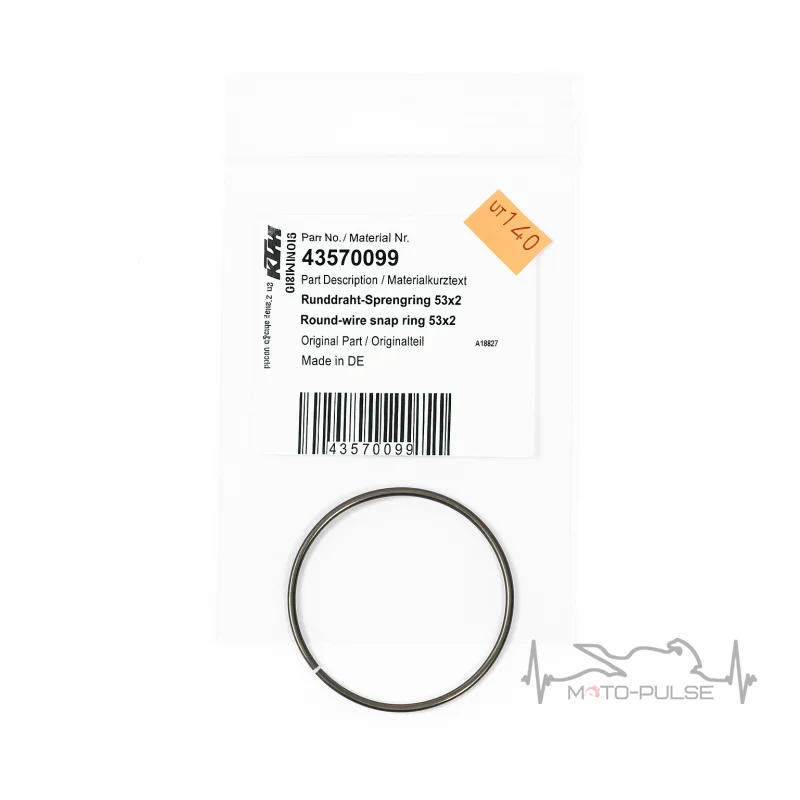 Кольцо стопорное KTM 85 SX 43570099