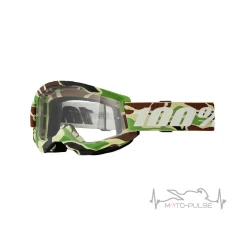 Очки 100% STRATA 2 Goggle [War Camo] - Clear Lens